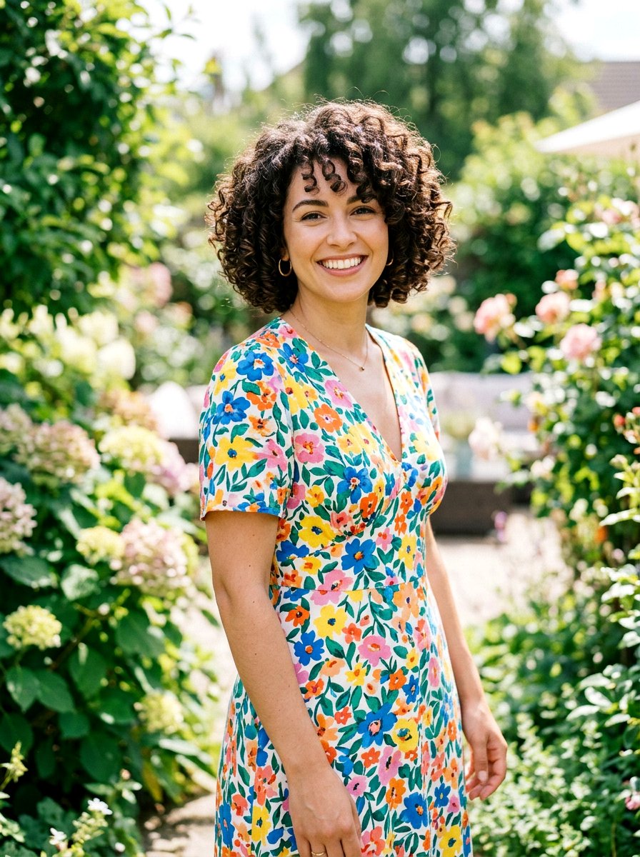 Curly Bob Haircut - 20 elegant haircut for wedding guest women - 20 elegant haircut for wedding guest women