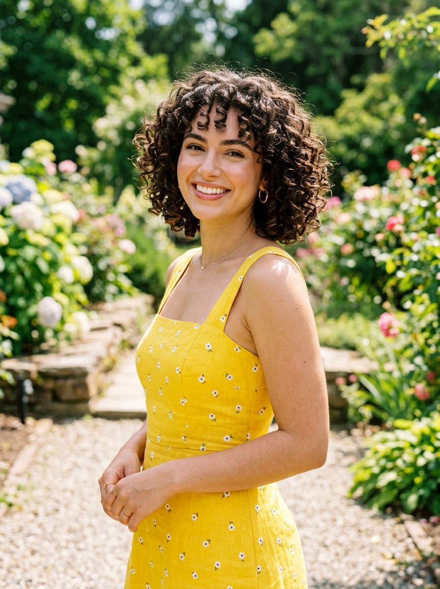 Curly Bob Haircut - 20 summer haircut trends for women - 20 summer haircut trends for women