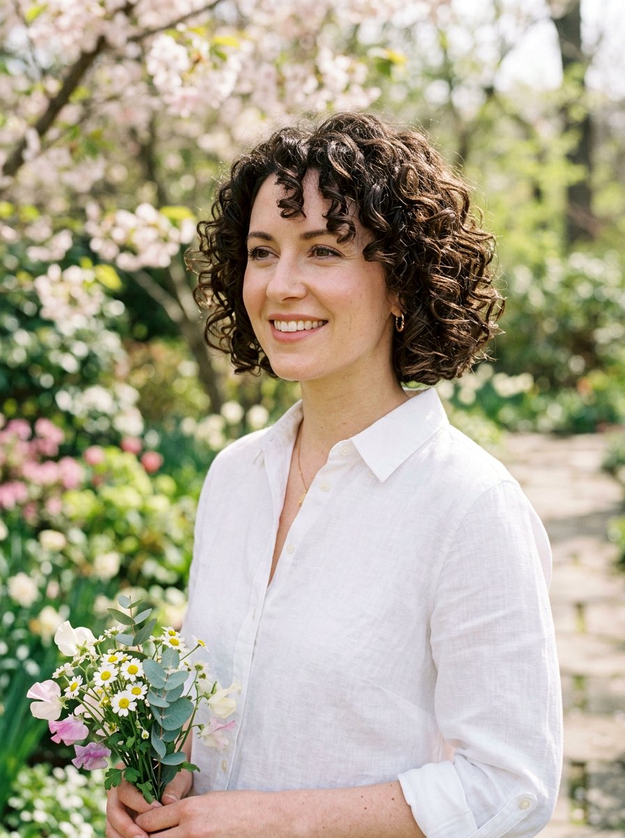 Curly Bob Haircut - 20 curly hairstyle ideas for women - 20 curly hairstyle ideas for women