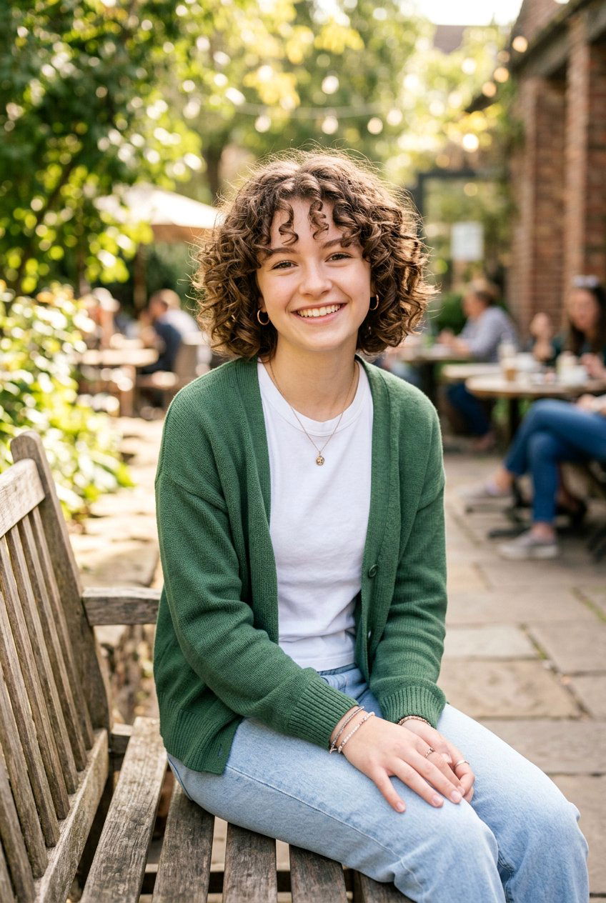 Curly Bob Haircut For Teens - 20 curly haircuts for teenage girls - 20 curly haircuts for teenage girls