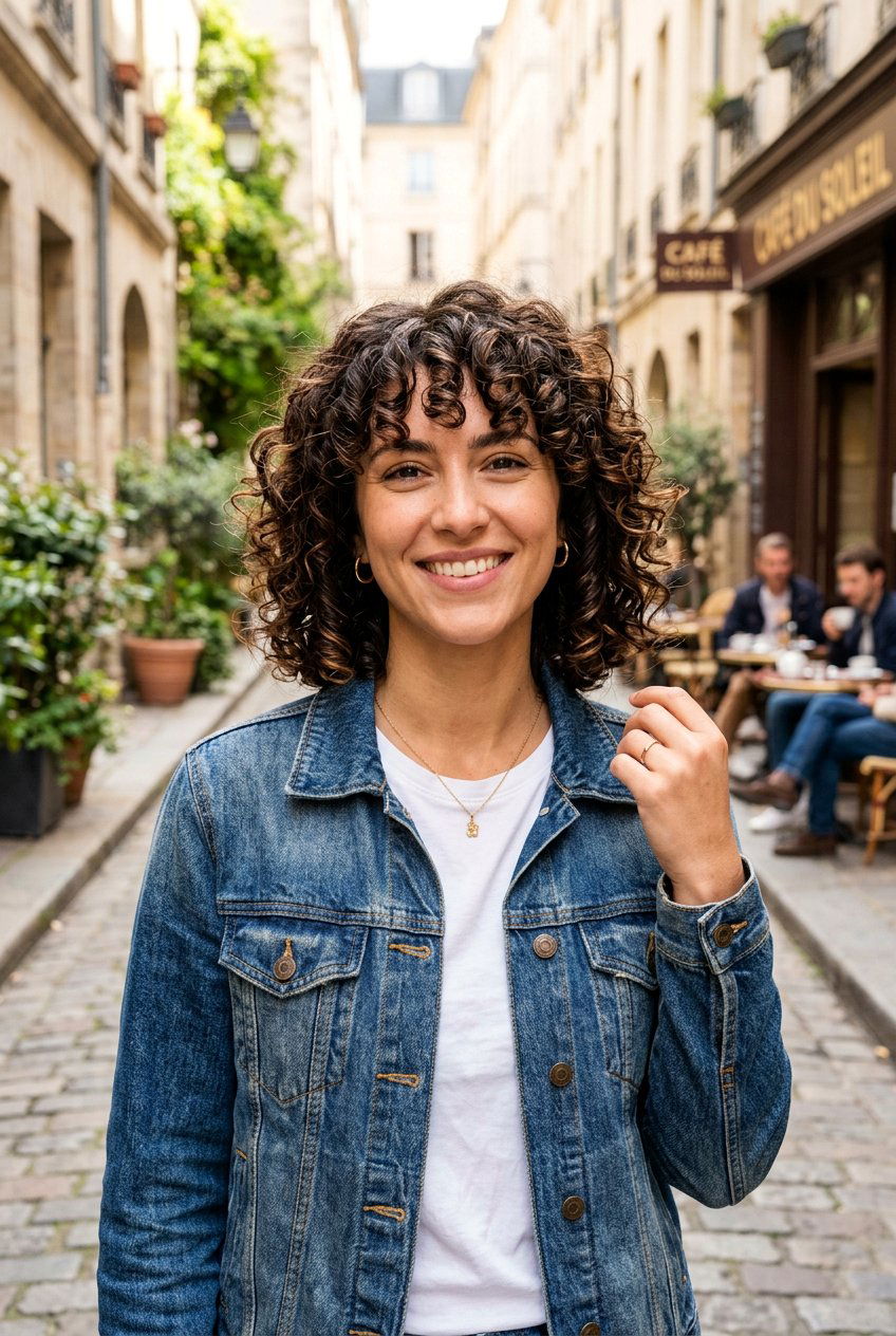 Curly Bob With Bangs - 20 curly bob for thick frizzy hair - 20 curly bob for thick frizzy hair