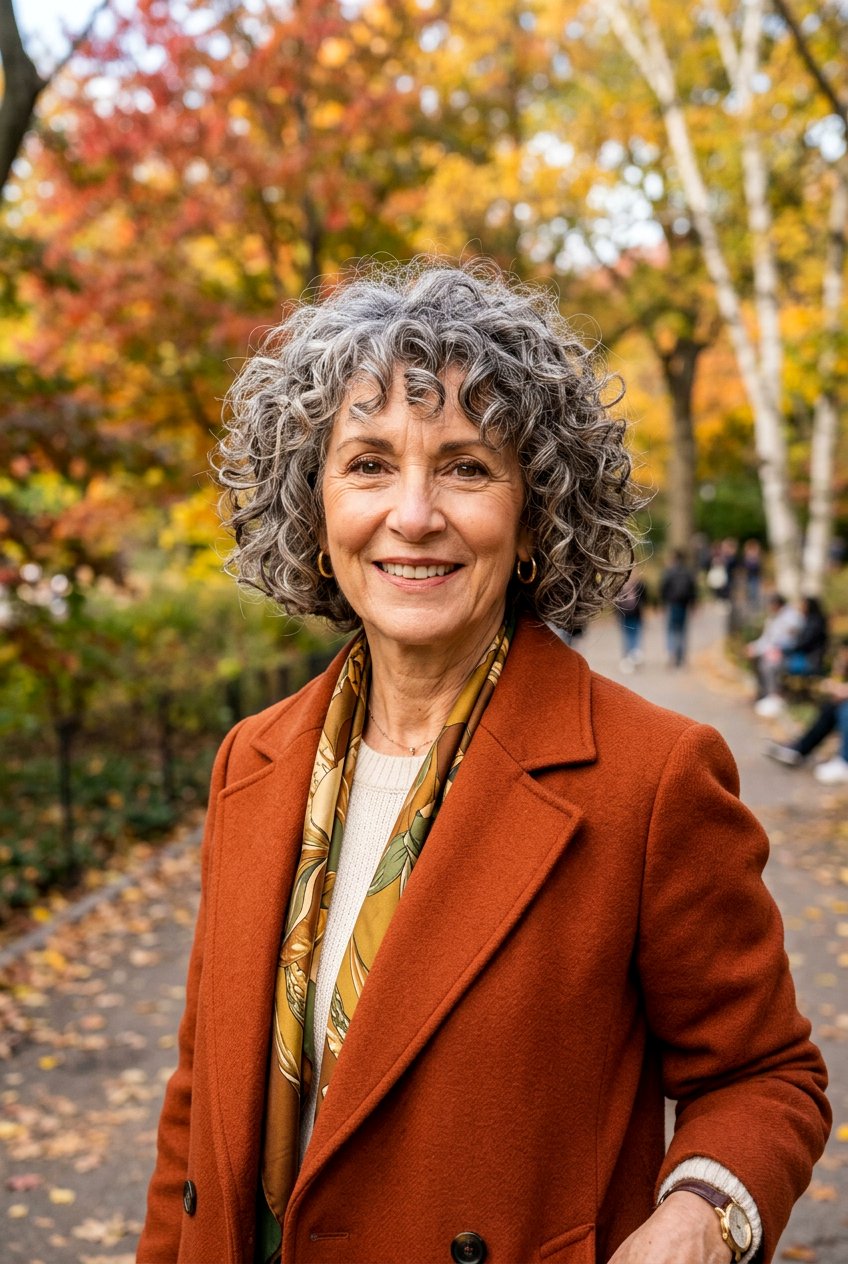 Curly Bob With Bangs Haircut - 20 mature women curly haircut ideas - 20 mature women curly haircut ideas