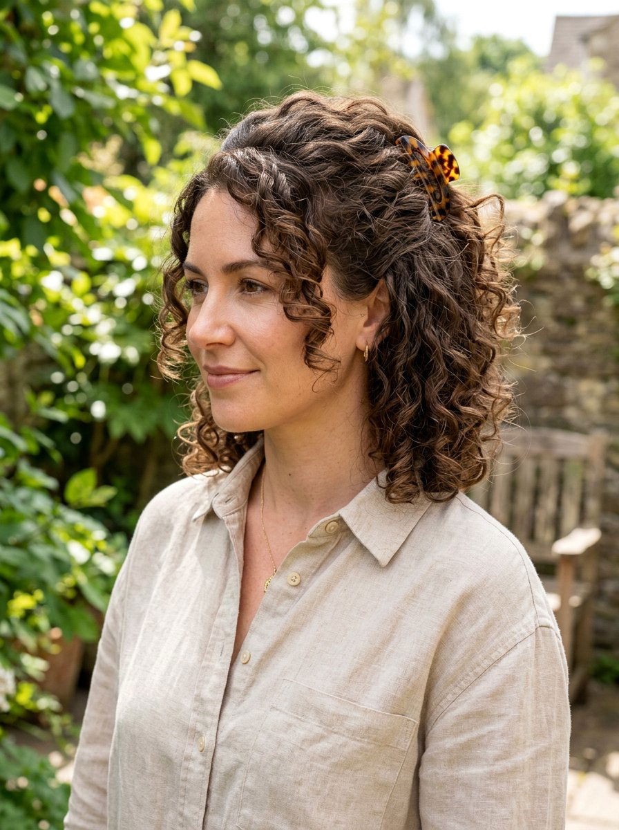 20 Easy Hairstyle For Curly Bob Women To Rock This Season