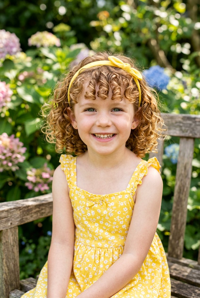 20 Adorable Little Girls Bob Haircut With Bangs Styles