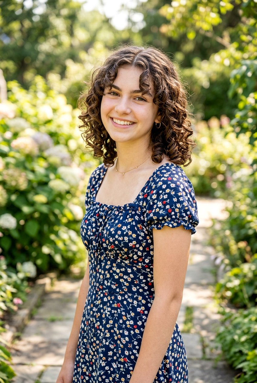 Curly Bob With Curtain Bangs For Teens - 20 curly haircuts for teenage girls - 20 curly haircuts for teenage girls