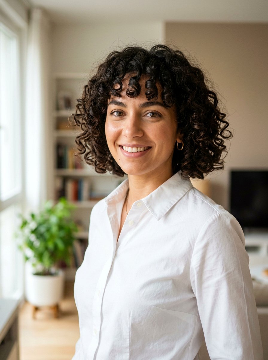 20 Professional Office Hairstyle For Women With Bangs To Try