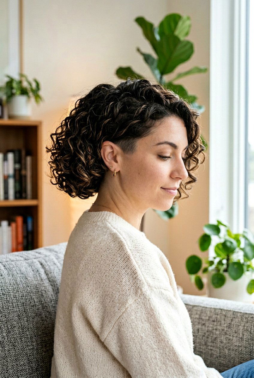 Curly Bob With Undercut - 20 edgy bob with undercut - 20 edgy bob with undercut