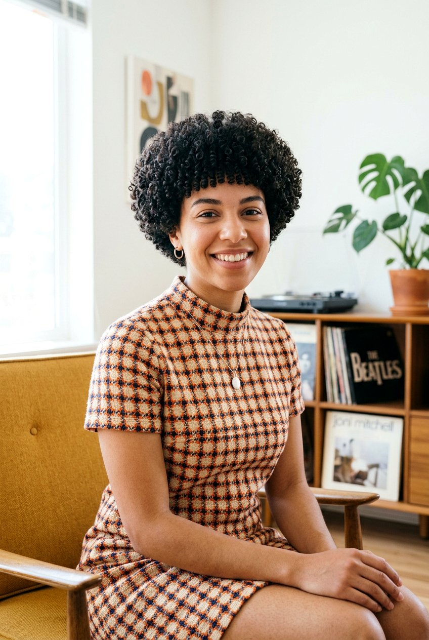 Curly Bowl Cut - 20 low maintenance haircut for moms with curly hair - 20 low maintenance haircut for moms with curly hair