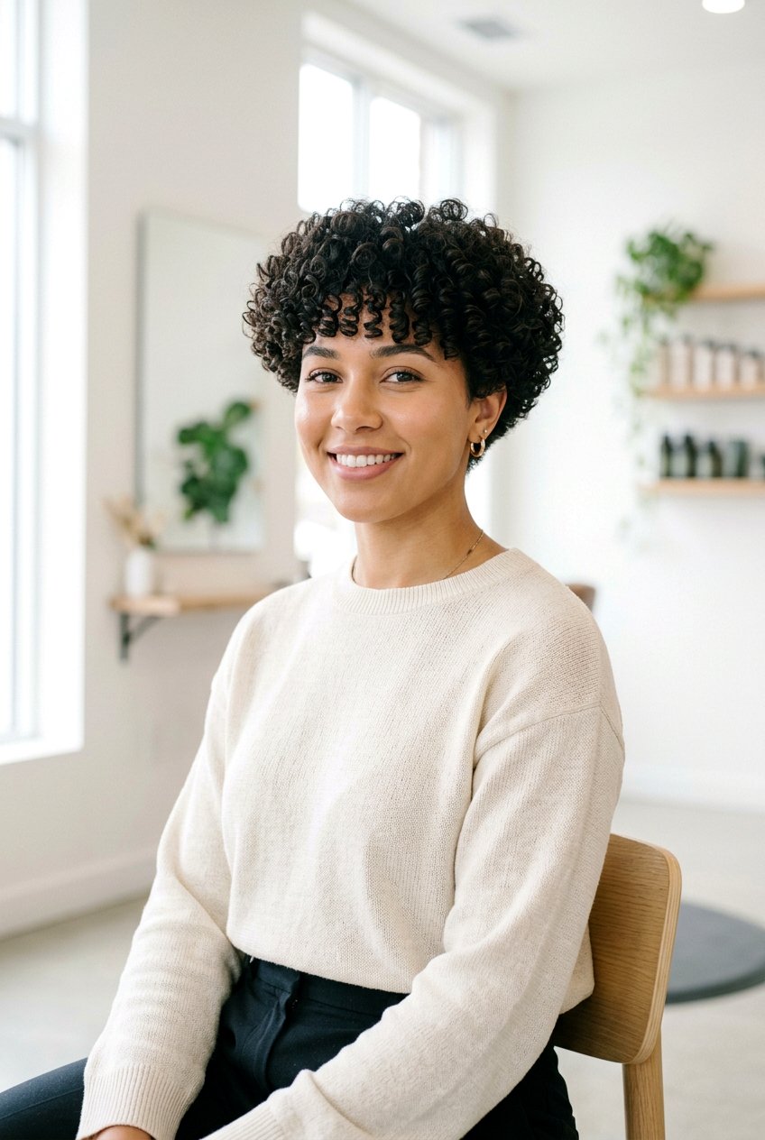 Curly Bowl Cut Curl By Curl Haircut - 20 curl by curl haircut - 20 curl by curl haircut