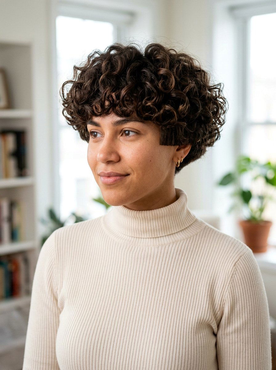 Curly Bowl Cut For Damaged Hair - 20 haircut for heat damaged curls - 20 haircut for heat damaged curls
