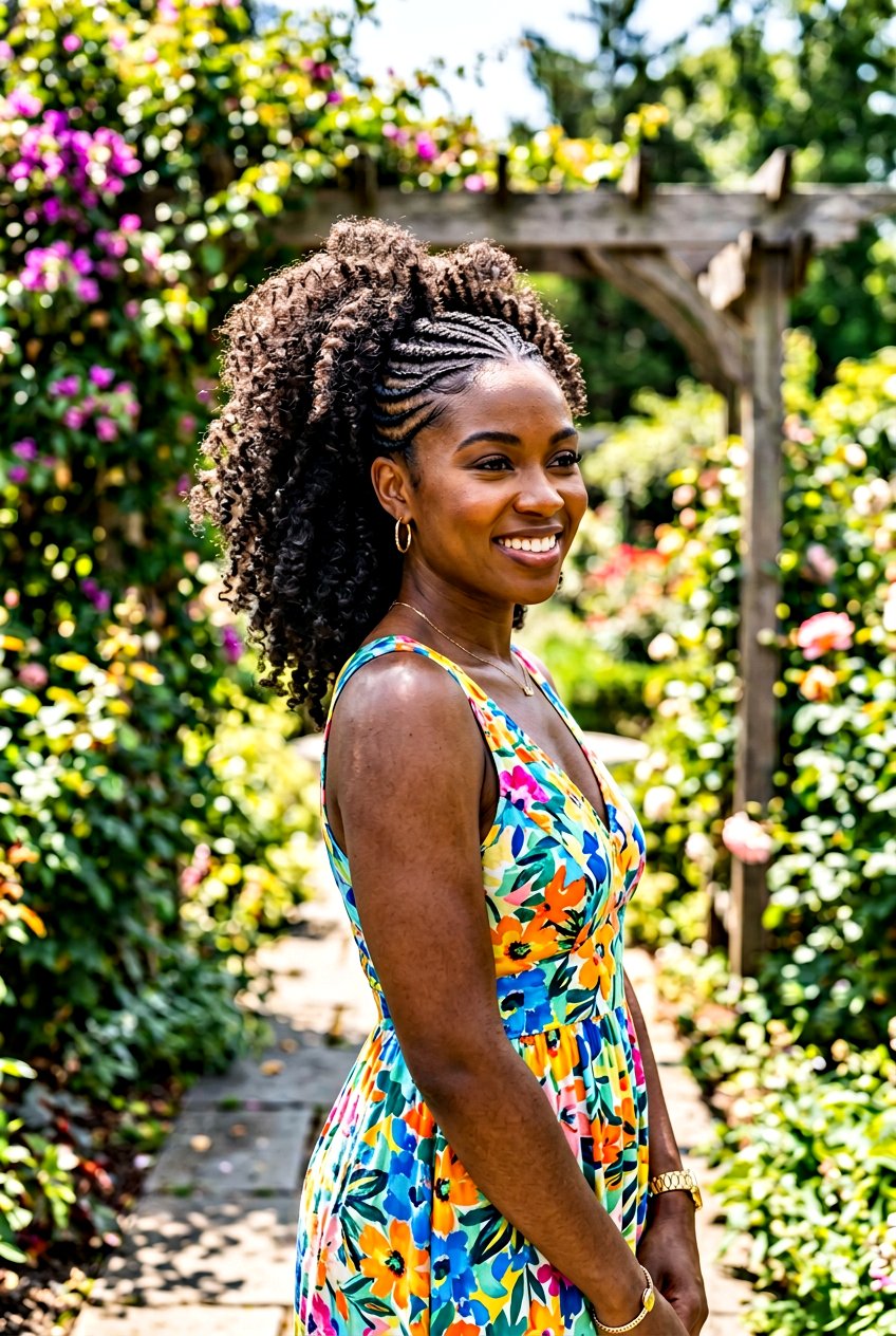 Curly Braided Mohawk Ponytail - 20 braided mohawk ponytail - 20 braided mohawk ponytail