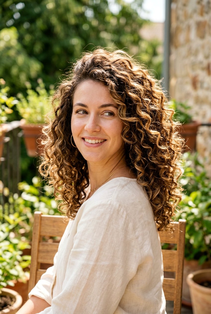 Curly Brown Hair With Bronde Highlights - 20 bronde highlights for brown hair - 20 bronde highlights for brown hair