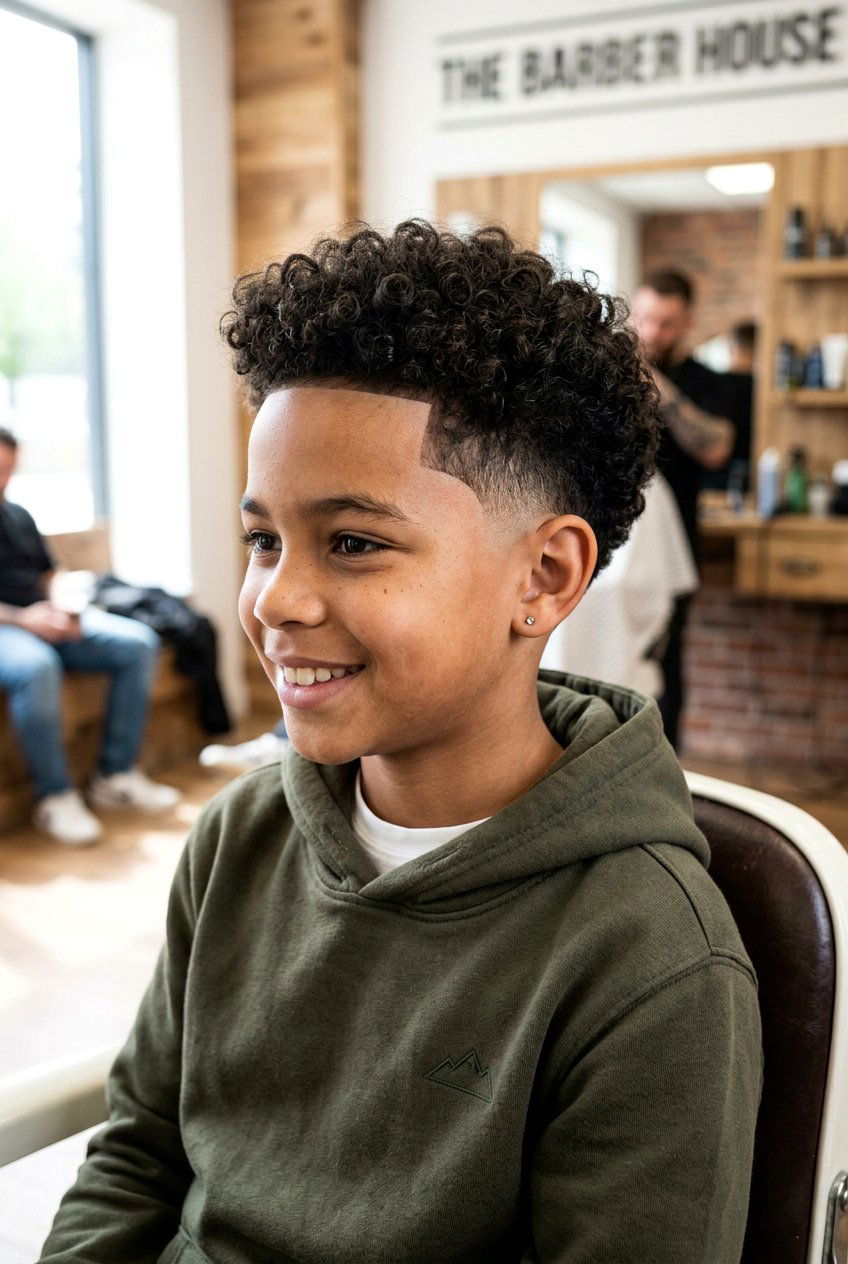 20 Mixed Boys Curly Haircuts for a Stylish, Fresh Look