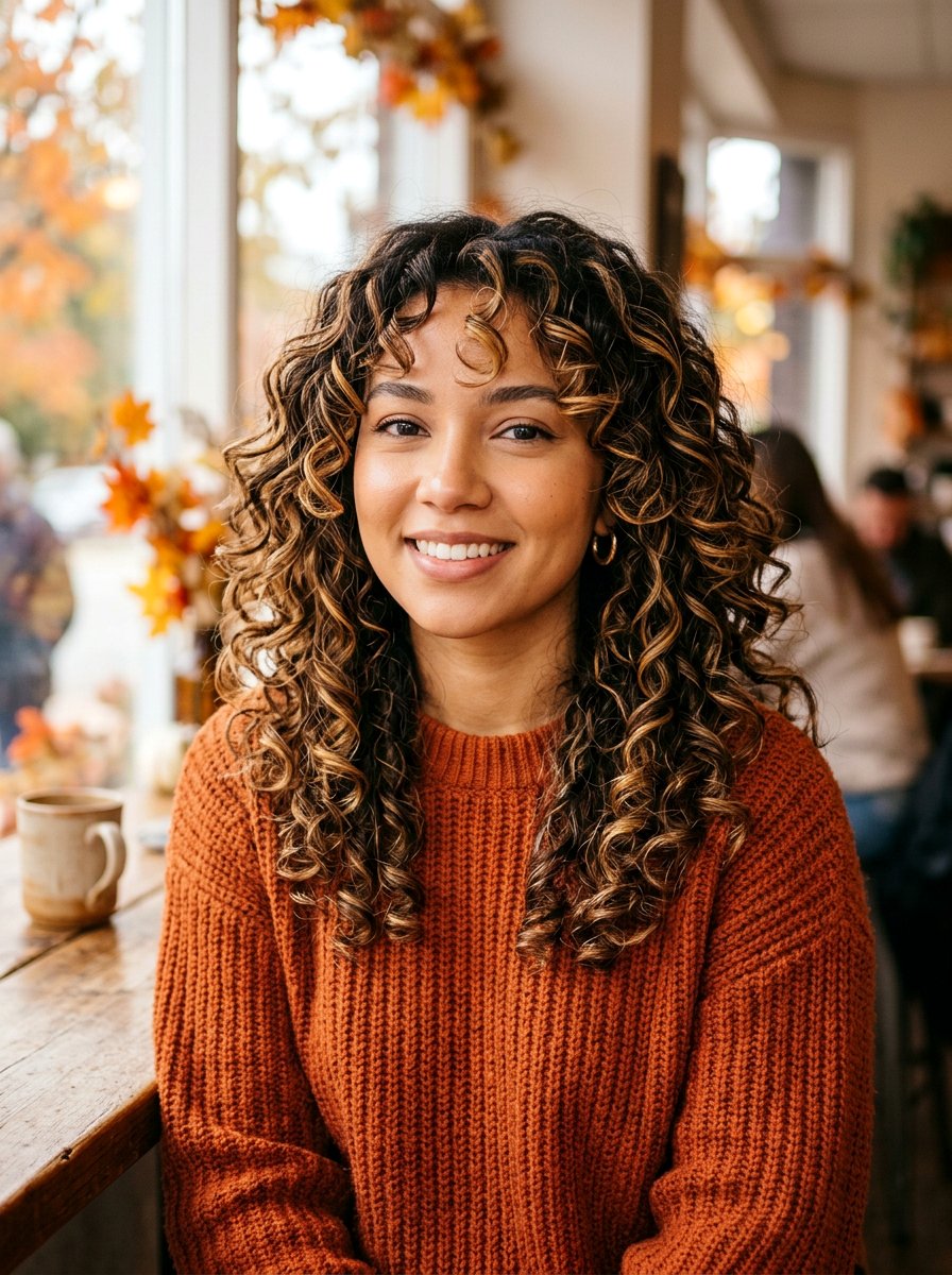 Curly Butterfly Haircut With Highlights - 20 curly butterfly haircut for medium curls - 20 curly butterfly haircut for medium curls