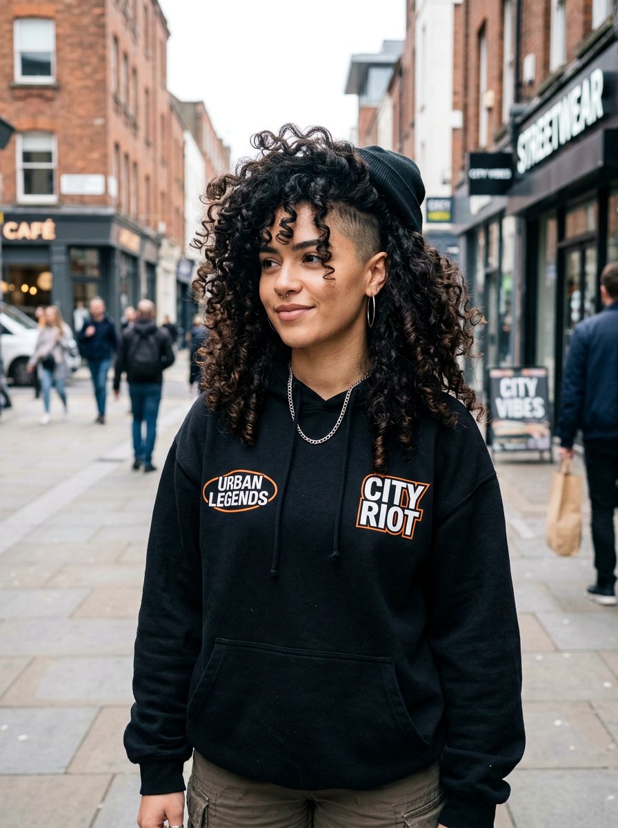 Curly Butterfly Haircut With Undercut - 20 curly butterfly haircut for medium curls - 20 curly butterfly haircut for medium curls