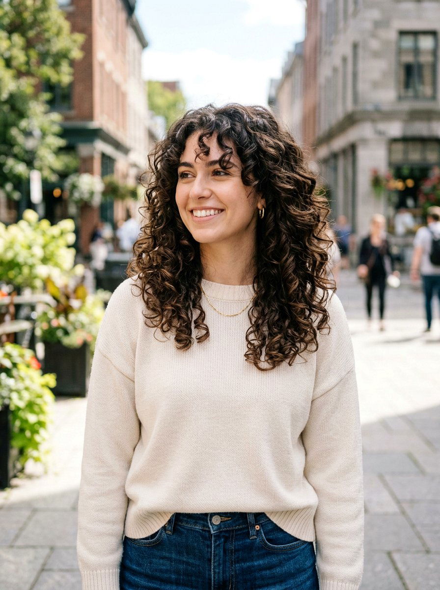 Curly Butterfly Haircut - 20 easy butterfly haircut styling ideas - 20 easy butterfly haircut styling ideas