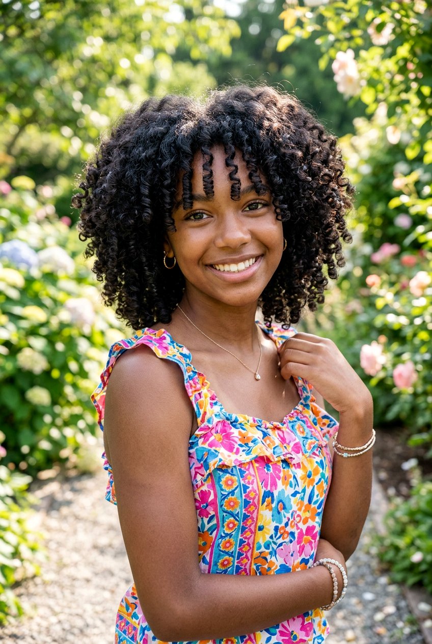 Curly Butterfly Layers - 20 butterfly layers for teenage girls - 20 butterfly layers for teenage girls