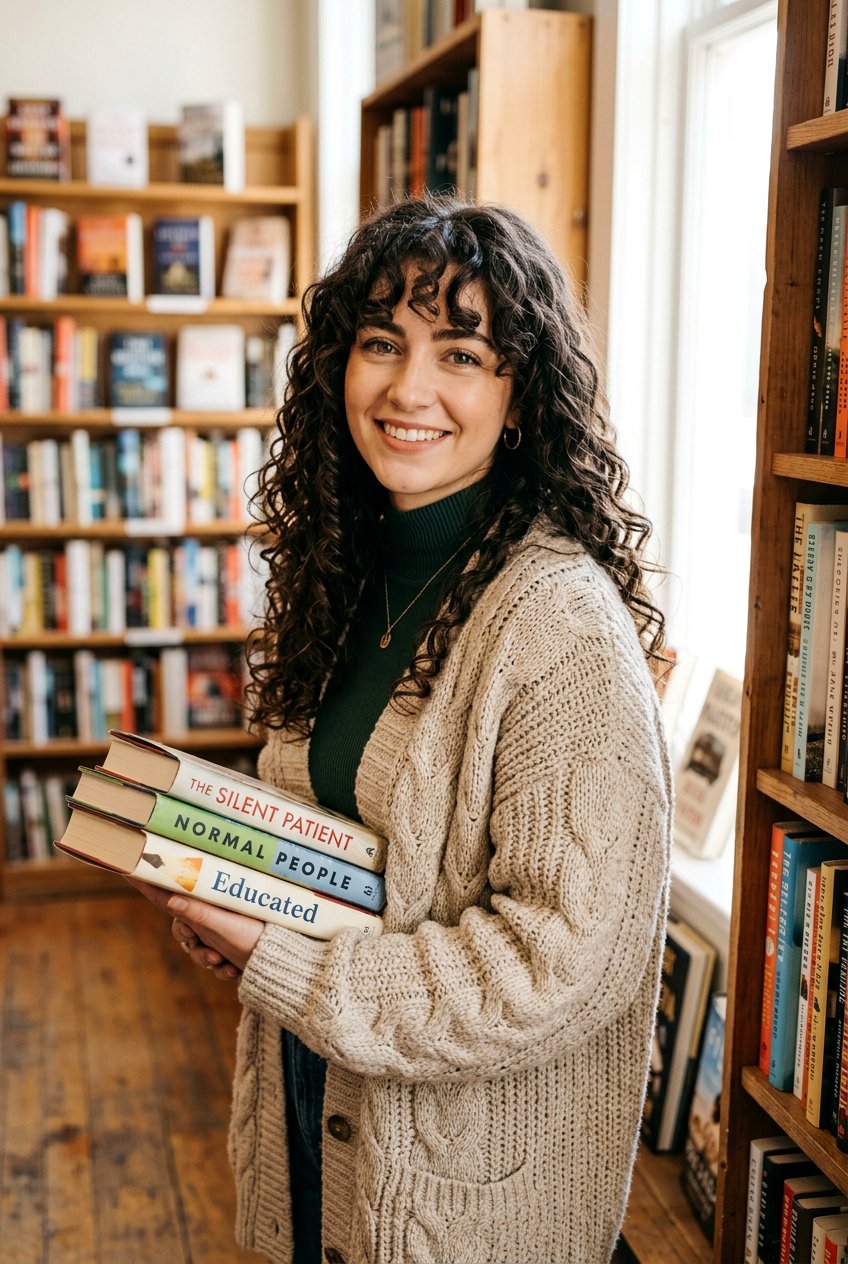 Curly Curtain Bangs - 20 curly hairstyle for college girls - 20 curly hairstyle for college girls