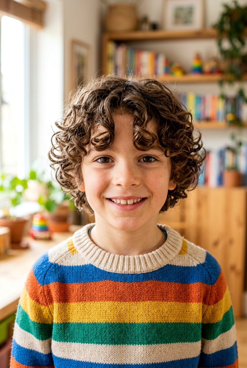 Curly Curtain Bangs Boys Haircut - 20 boys haircut with curtain bangs - 20 boys haircut with curtain bangs