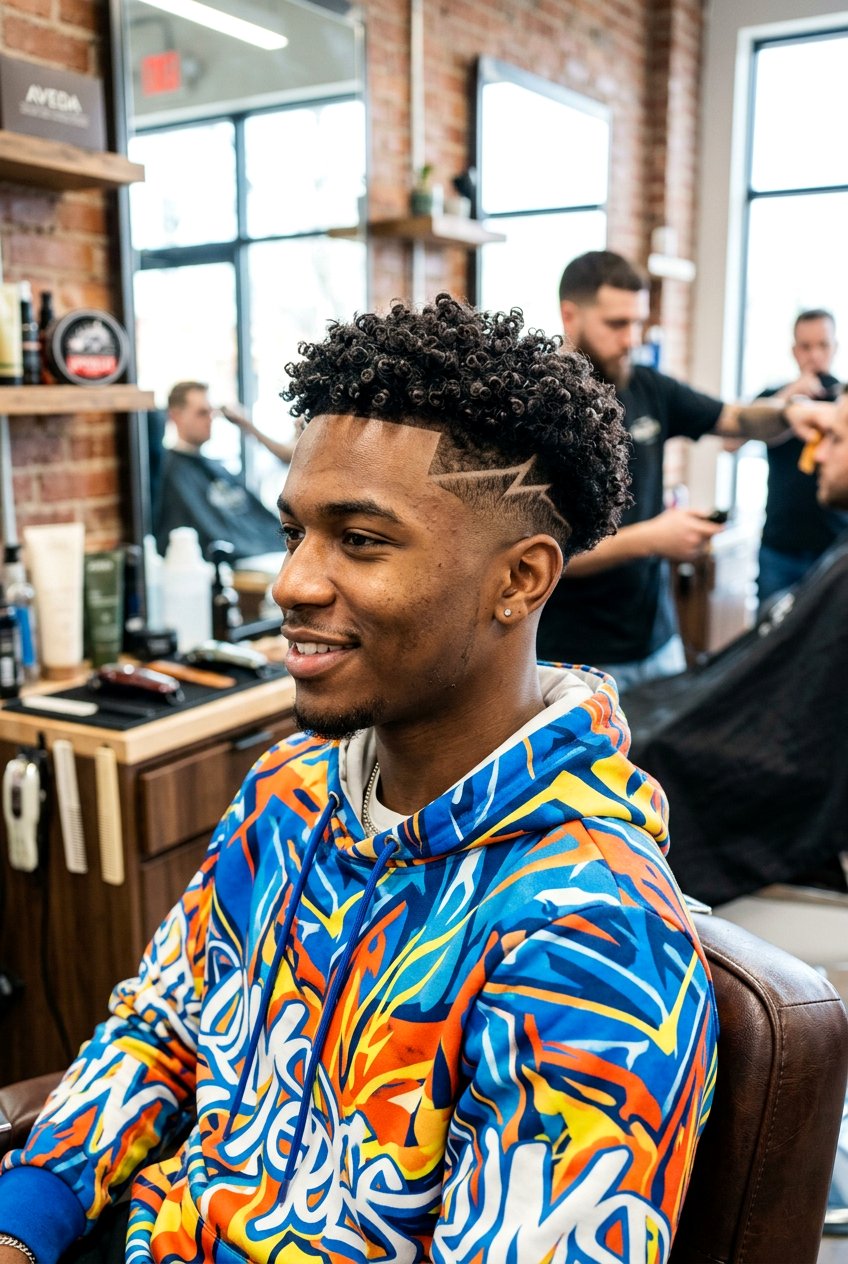 Curly Fade Hair Design - 20 boys fade haircut for curly hair - 20 boys fade haircut for curly hair