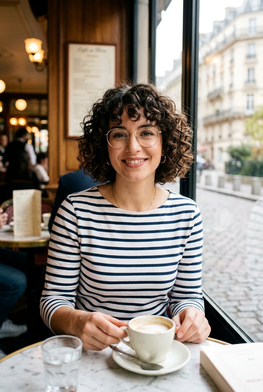 20 Flattering Curly Hairstyles For Women With Glasses To Try
