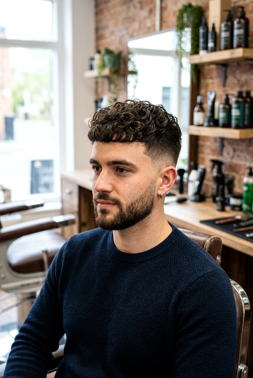 Curly French Crop - 20 french crop haircut - 20 french crop haircut