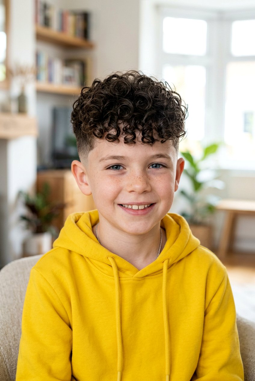 Curly French Crop - 20 clean crop haircut for boys - 20 clean crop haircut for boys