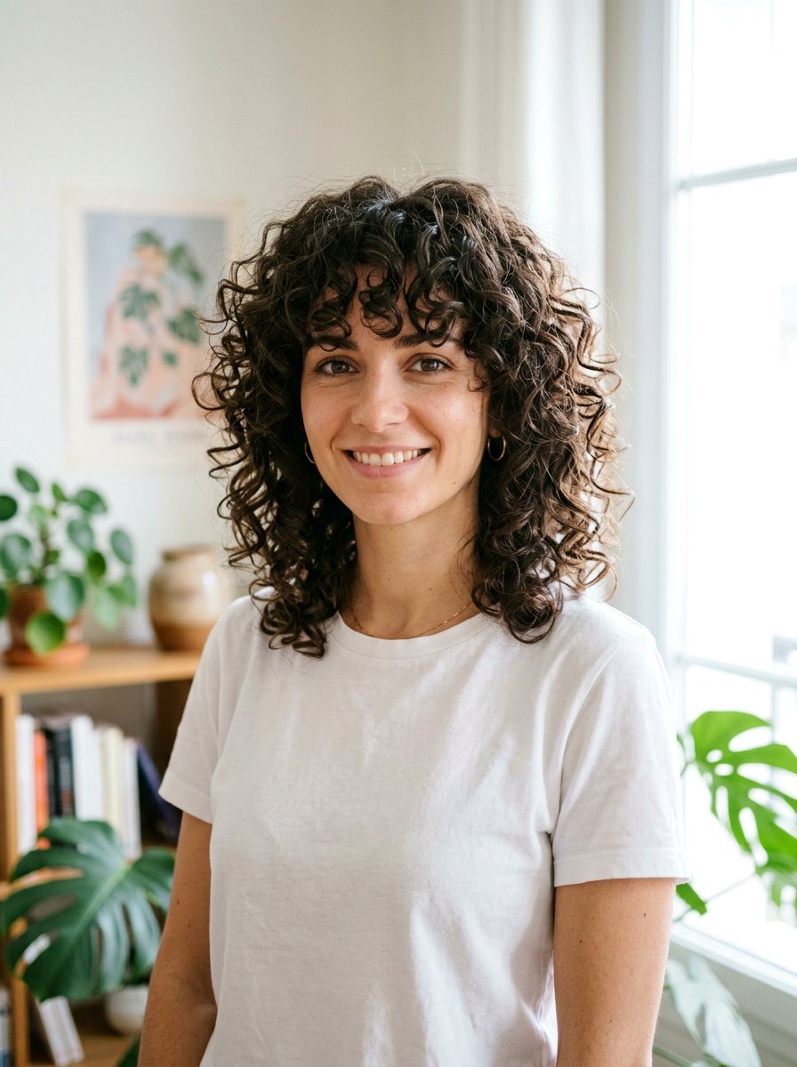 Curly French Shag Haircut - 20 french shag haircut for women - 20 french shag haircut for women