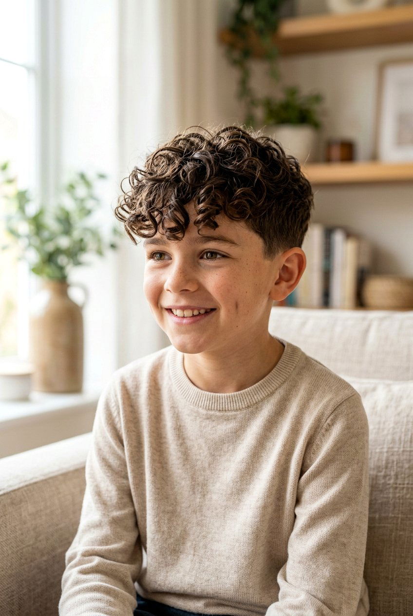 Curly Fringe Crop Haircut - 20 boys curly crop haircut - 20 boys curly crop haircut