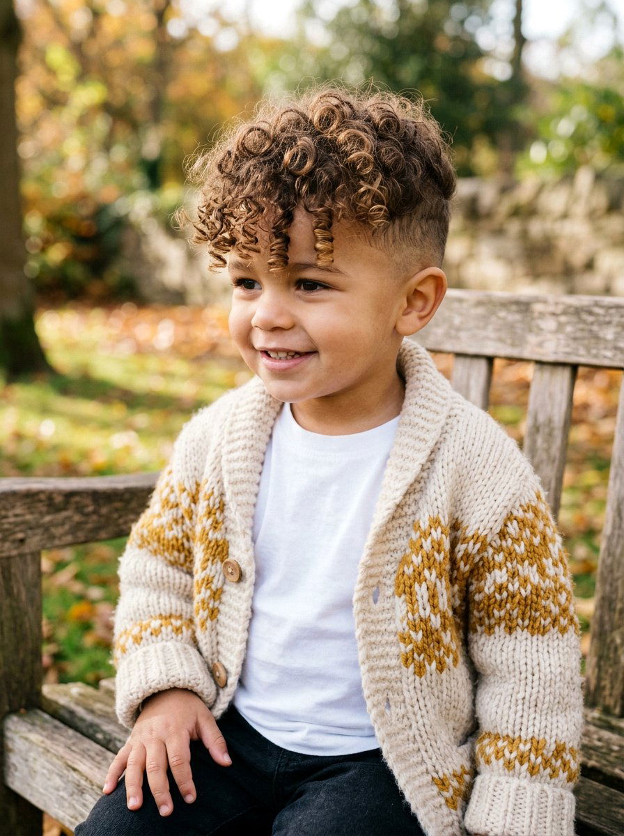 Curly Fringe Fade - 20 toddler curly fade haircut - 20 toddler curly fade haircut