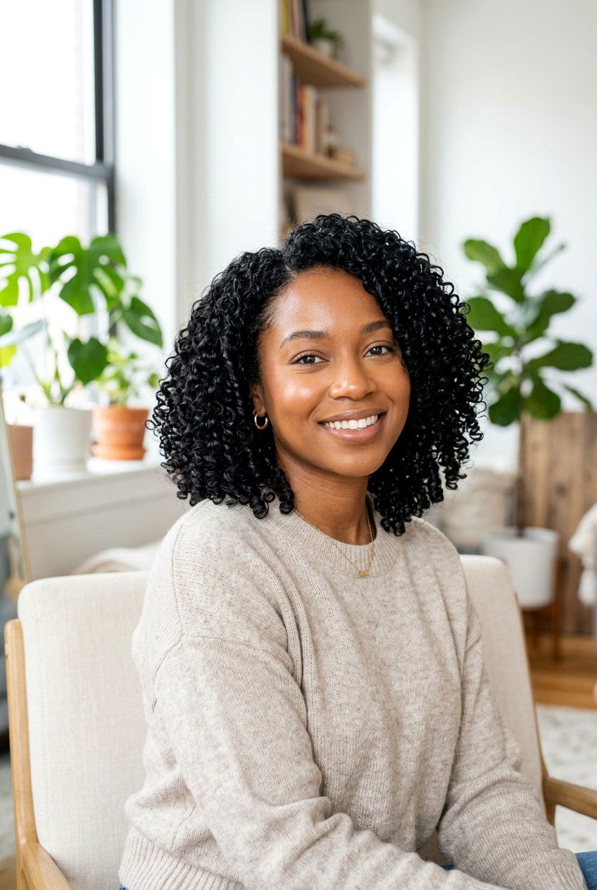 Curly Glossy Black Bob - 20 glossy black bob haircut - 20 glossy black bob haircut