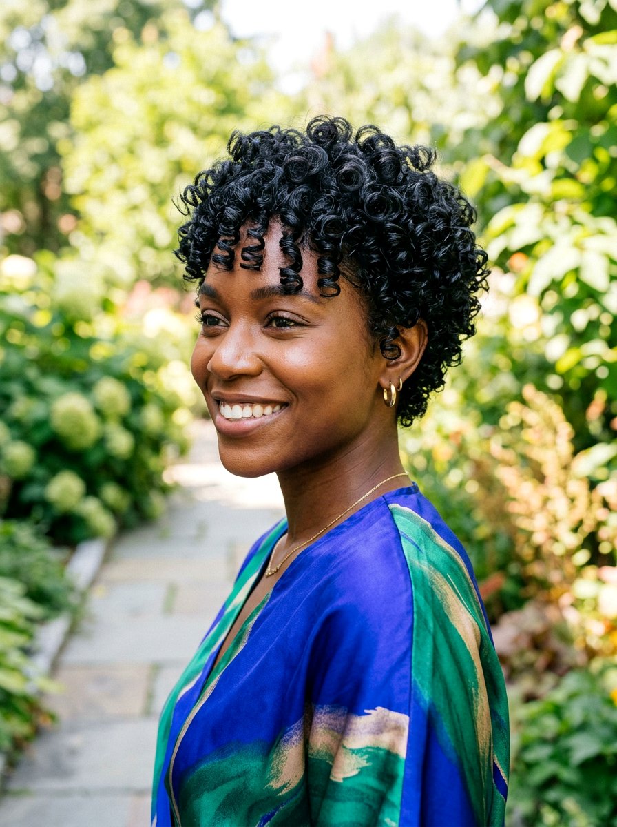 Curly Glossy Black Pixie Haircut - 20 glossy black pixie haircut - 20 glossy black pixie haircut