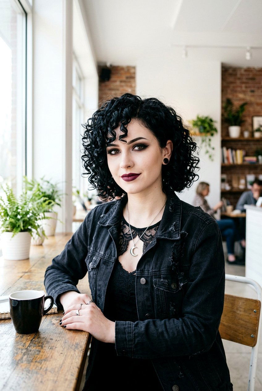 Curly Goth Bob Haircut - 20 goth bob haircut - 20 goth bob haircut