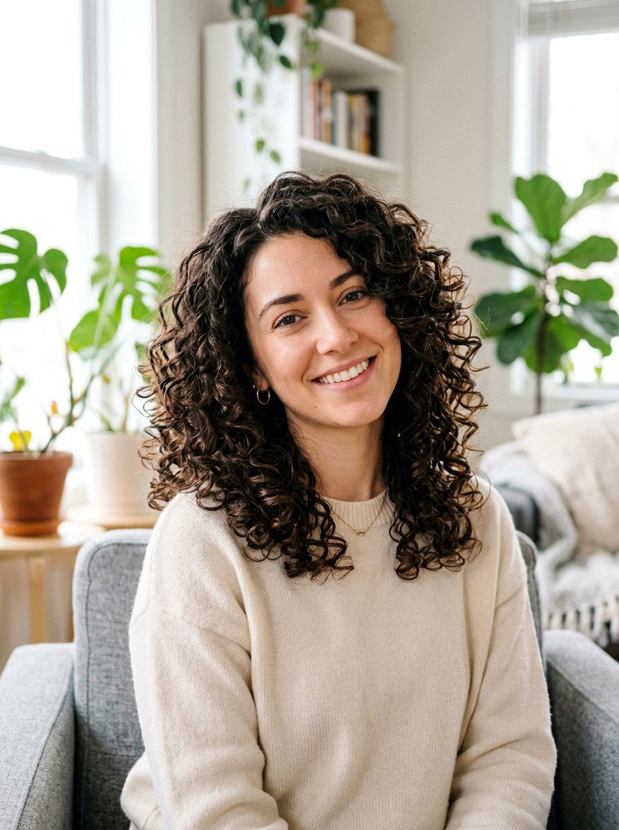 Curly Hair Internal Layers Haircut - 20 internal layers haircut - 20 internal layers haircut