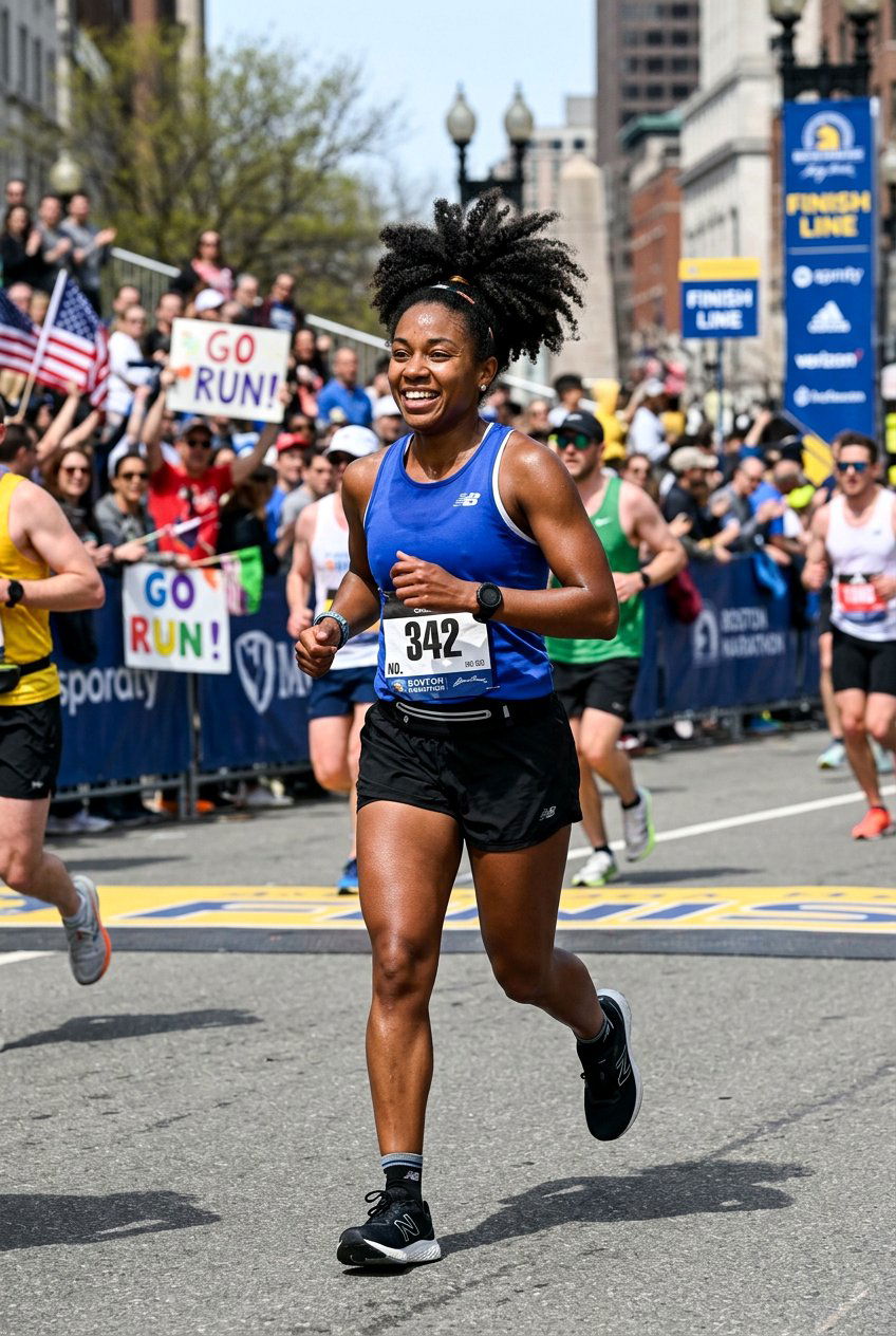 Curly Hair Pineapple For Marathon - 20 marathon hairstyles for women - 20 marathon hairstyles for women