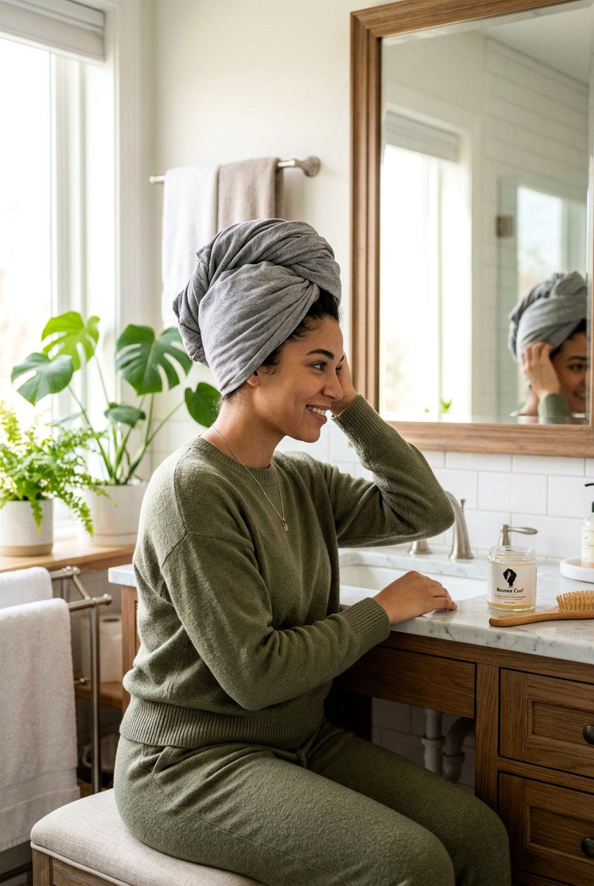 Curly Hair Plopping For Volume - 20 air dry hairstyles for curly hair - 20 air dry hairstyles for curly hair