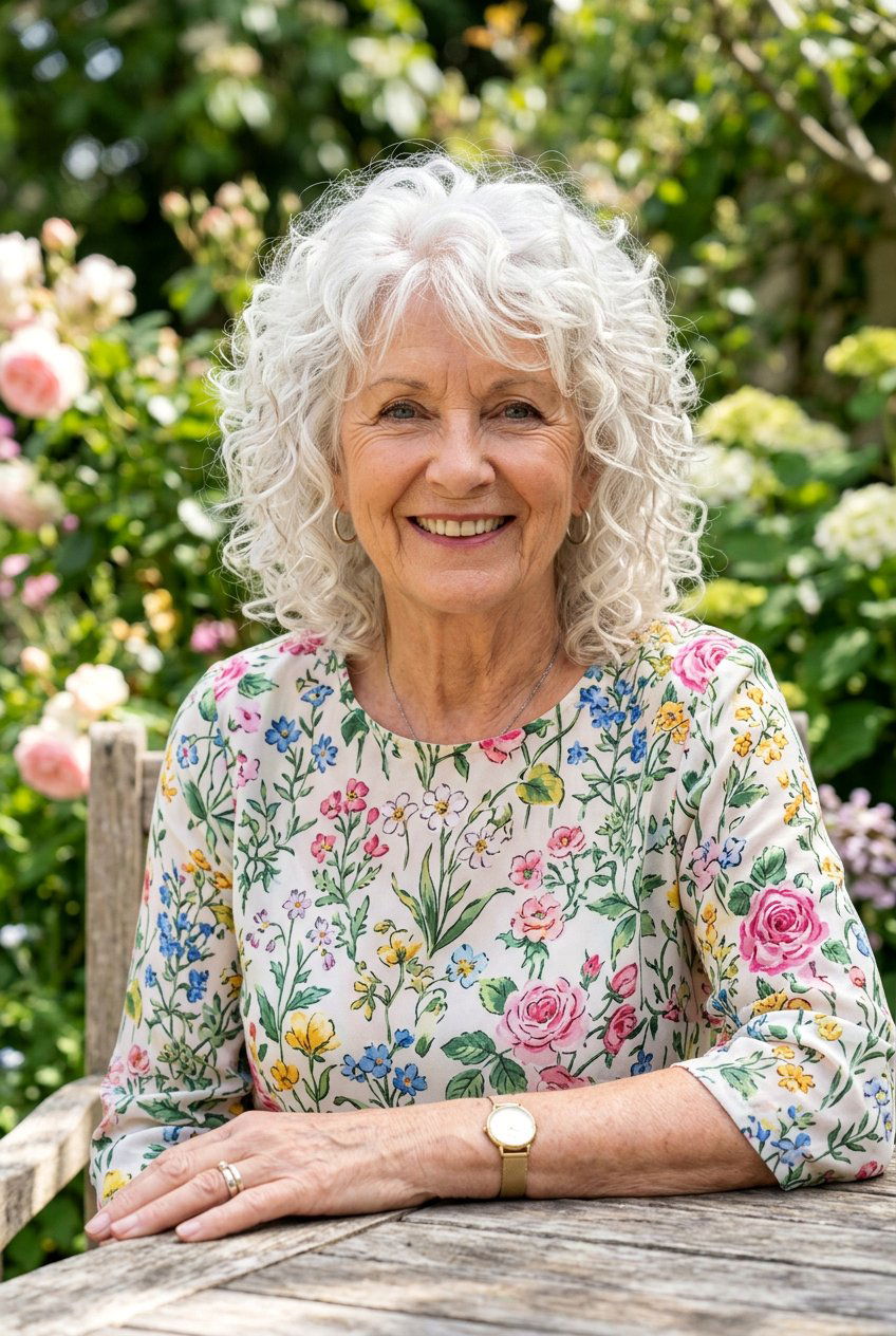 Curly Hair Shag - 20 shag haircut for women over 70 - 20 shag haircut for women over 70