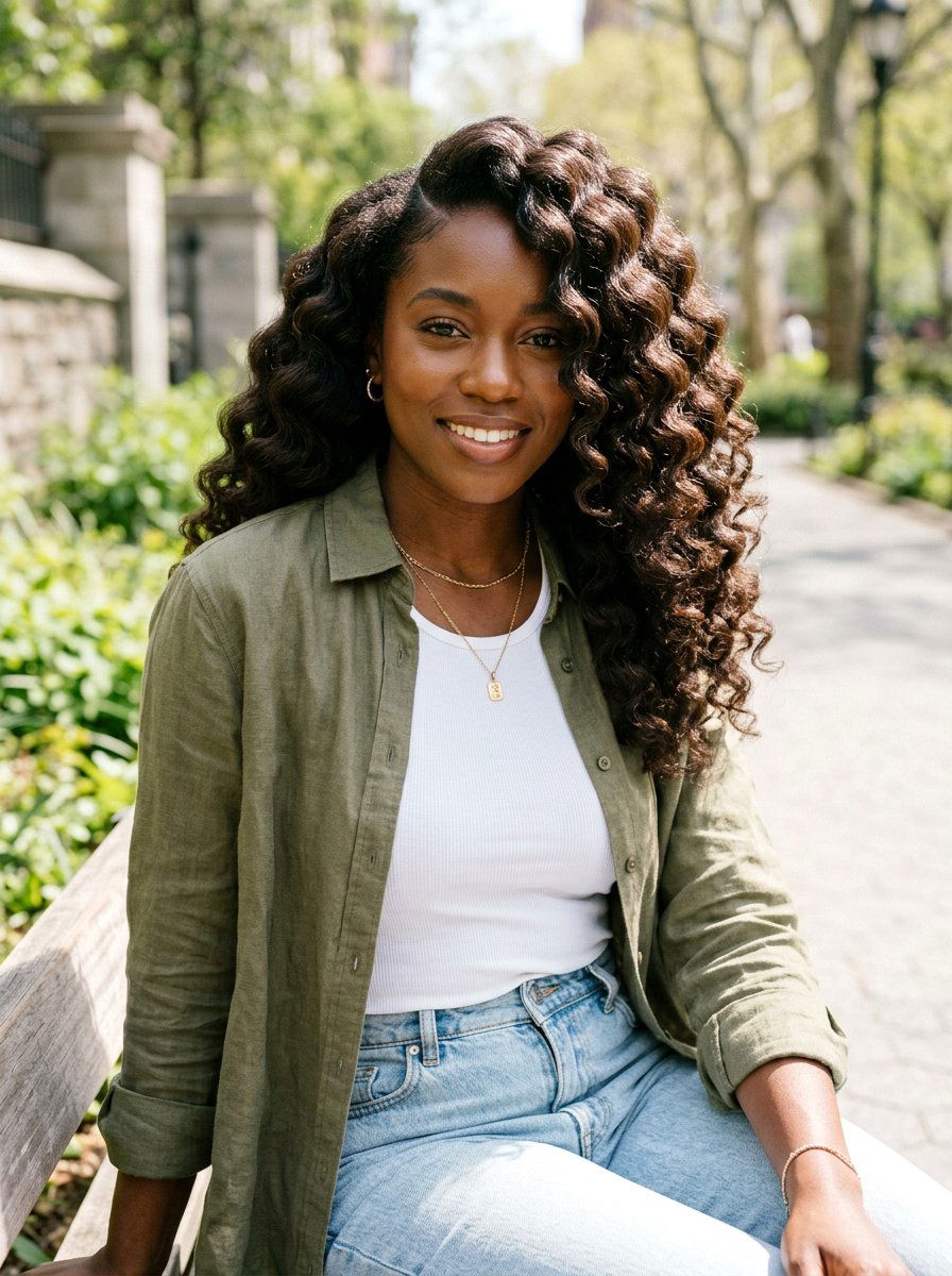 Curly Hair Side Part Waves - 20 glossy side part waves hairstyle - 20 glossy side part waves hairstyle