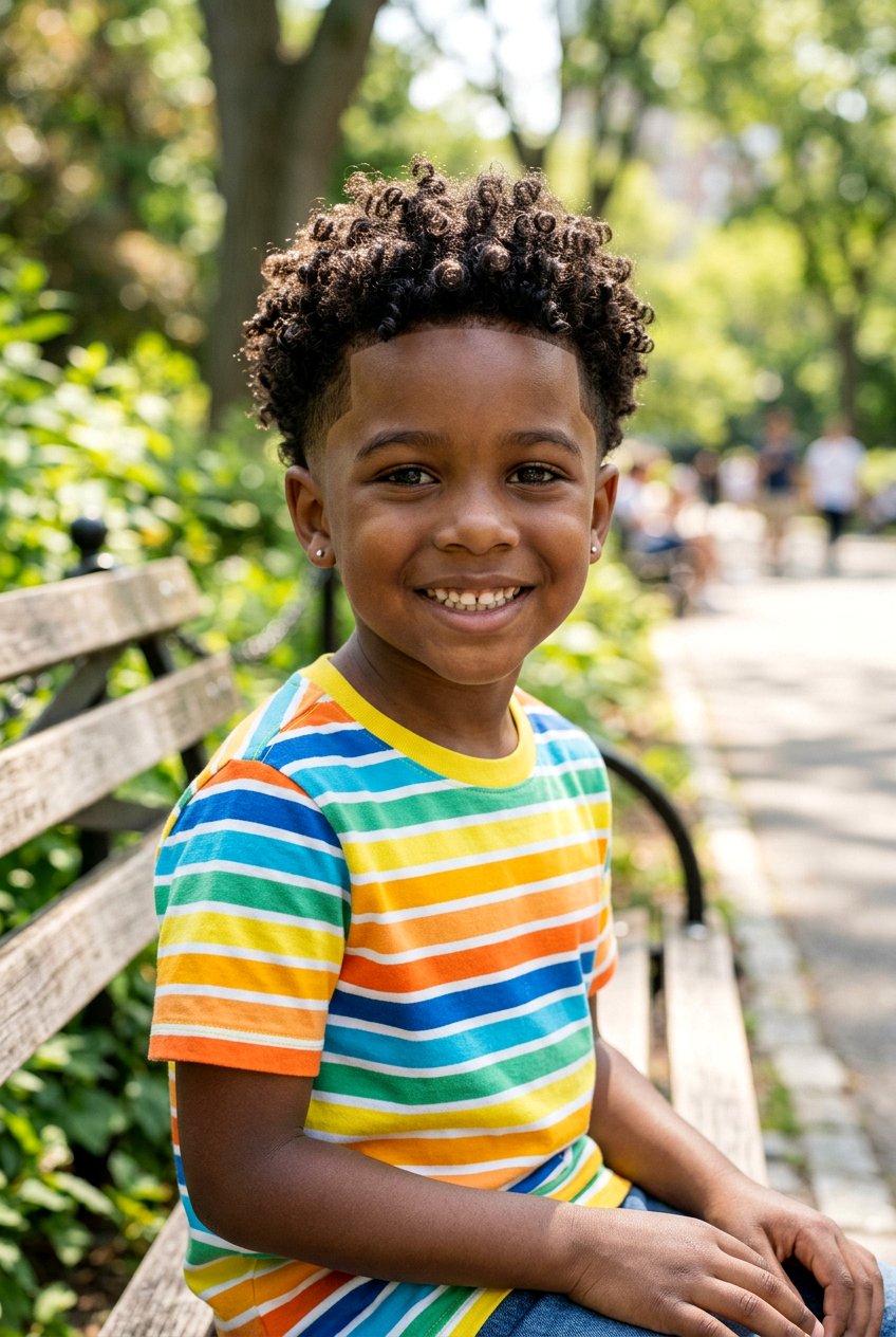 Curly Hair Taper Fade - 20 little boy haircut with taper fade - 20 little boy haircut with taper fade