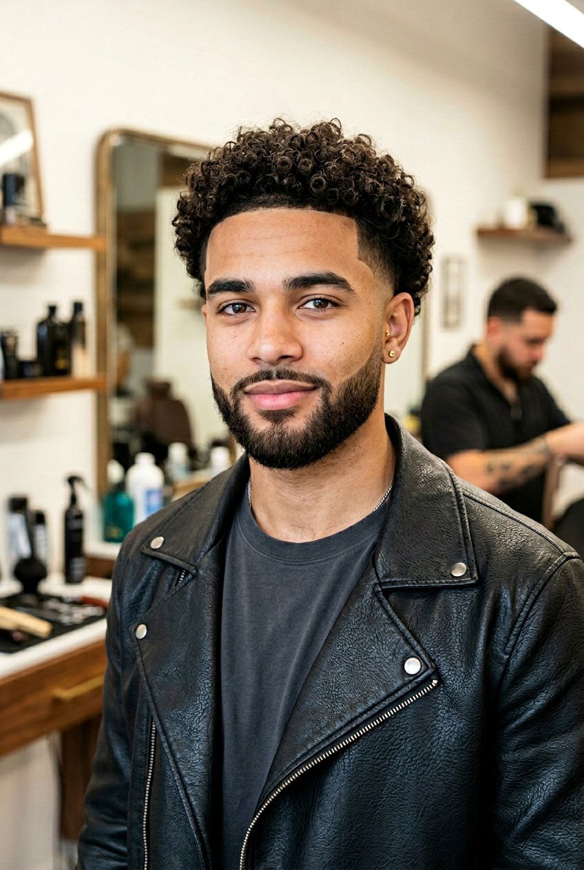 Curly Hair Taper With Beard Fade - 20 mixed boys taper curly haircut - 20 mixed boys taper curly haircut