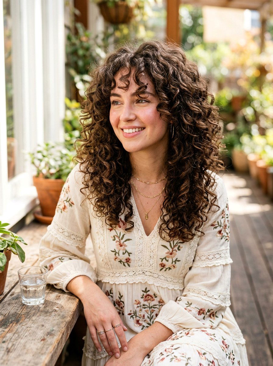 Curly Hair With Face Framing Layers - 20 trendy haircut for curly hair 2026 - 20 trendy haircut for curly hair 2026