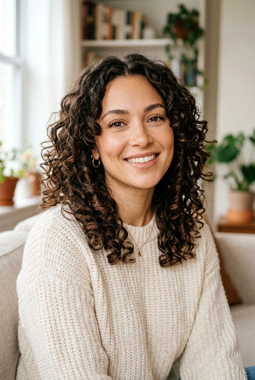 Curly Hair With Face Framing Layers - 20 curly layers for medium hair women - 20 curly layers for medium hair women