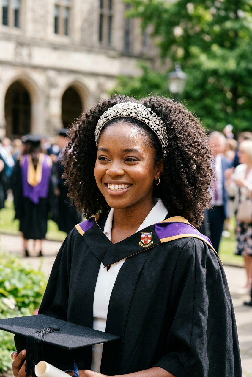 Curly Hair With Headband - 20 graduation hairstyles for curly hair - 20 graduation hairstyles for curly hair