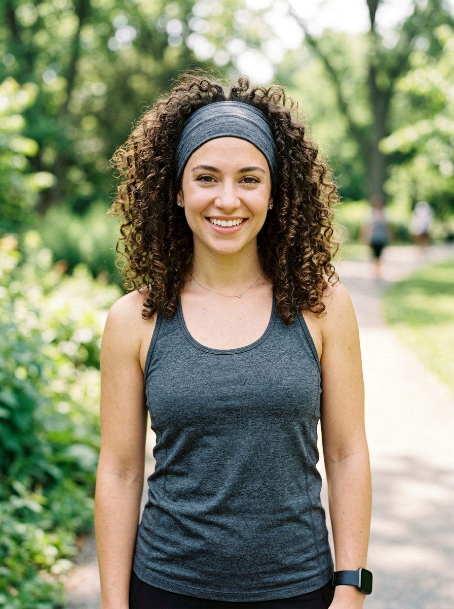 Curly Hair With Headband - 20 simple hairstyle for curly shoulder length hair - 20 simple hairstyle for curly shoulder length hair