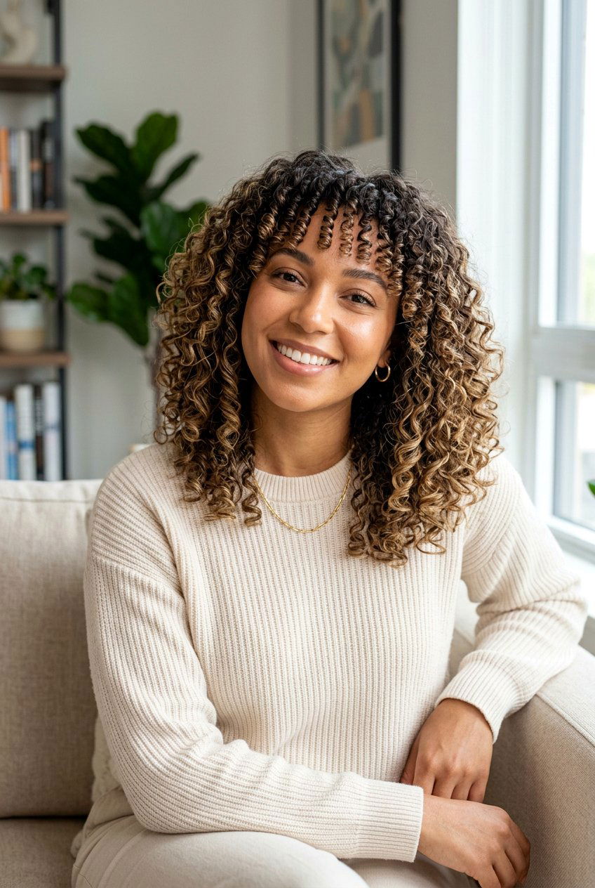 Curly Haircut For Mixed Curl Patterns Curl By Curl - 20 curl by curl haircut - 20 curl by curl haircut