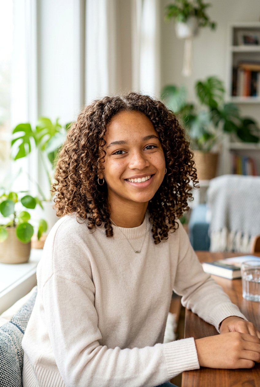 Curly Haircut For Teen Girls With Frizz - 20 curly haircuts for teenage girls - 20 curly haircuts for teenage girls