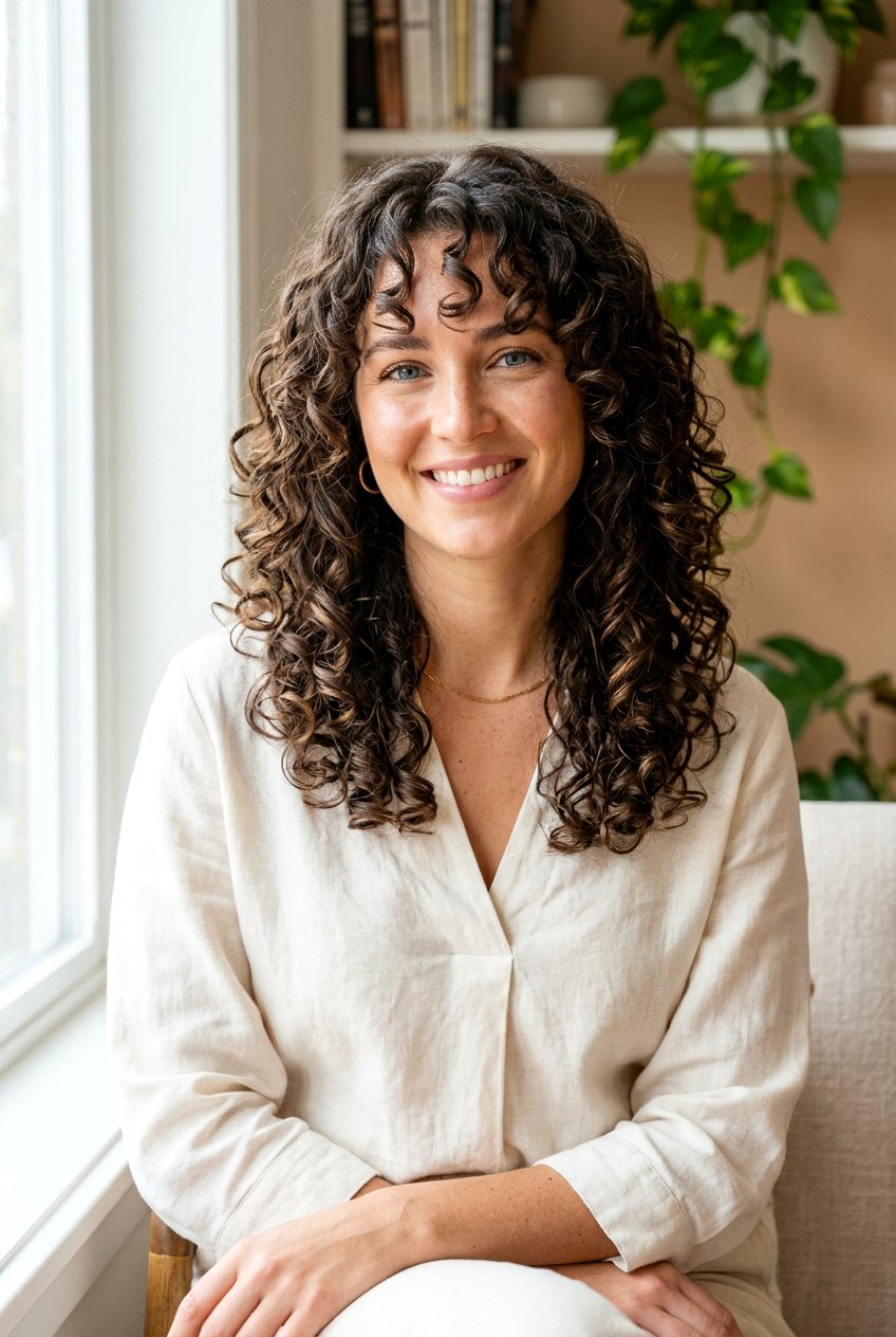 Curly Haircut With Face Framing Layers For Frizzy Hair - 20 best haircut for curly frizzy hair - 20 best haircut for curly frizzy hair