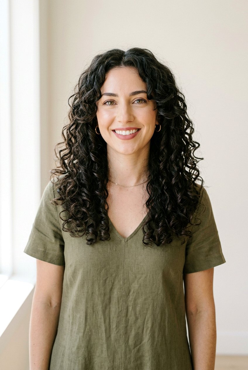 Curly Haircut With Face Framing Layers - 20 best haircut for natural curly hair - 20 best haircut for natural curly hair