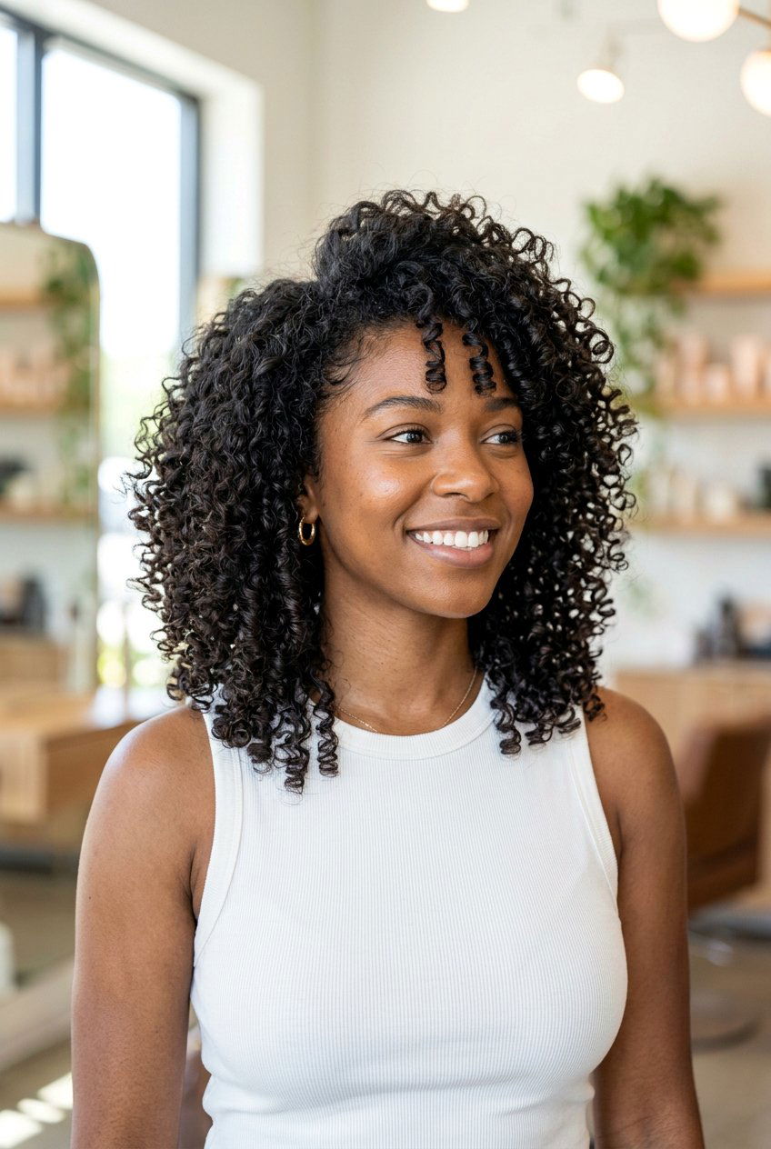 Curly Haircut With Layers For Volume Curl By Curl - 20 curl by curl haircut - 20 curl by curl haircut