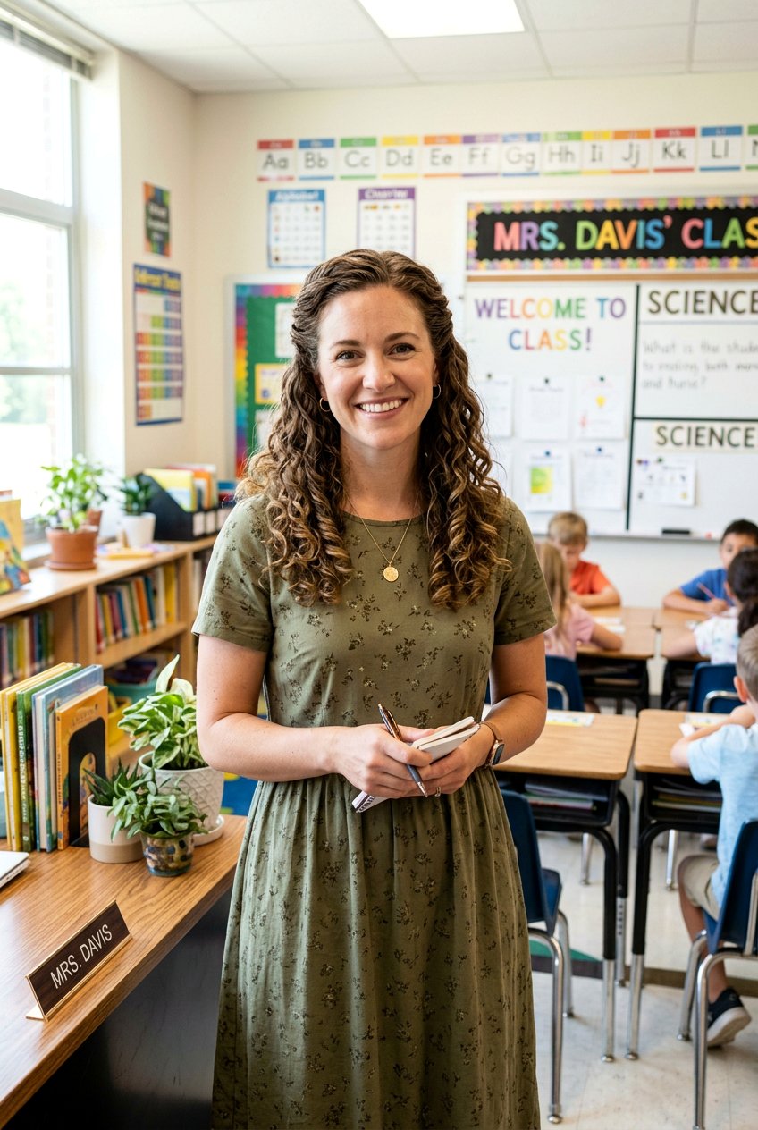 Curly Half Up Twist For Teachers - 20 teacher hairstyles for curly hair - 20 teacher hairstyles for curly hair